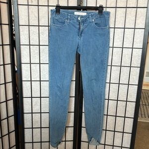 Classic Blue Straight Leg Jeans